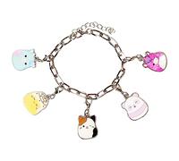 Luv Her Squishmallow Girls Add A Charm Box Set with 1 Charm Bracelet and 5 Interchangeable Charms, Ages 3+, One Size, No Gemstones, One Size, No Gemstones