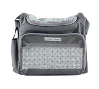 Luvable Friends Geometric Design Diaper Bag, Grey