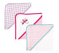 Luvable Friends Unisex Baby Cotton Terry Hooded Towels, Dragonfly, One Size