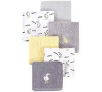 Luvable Friends Unisex Baby Super Soft Cotton Washcloths, Goose, One Size