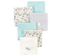 Luvable Friends Unisex Baby Super Soft Cotton Washcloths, Sea Turtle, One Size