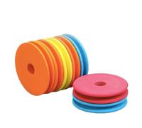Luvafey Foam Fishing Line Storage Reel EVA Foam Fishing Line Spool 100Pcs with Pins, Compact Rig Organizer for Tackle Storage