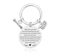 Luvart Graduation Gifts for Her Him - Motivational Graduation Gifts Keyring, Class 2025 Graduate Present for Preschool Middle High School College Senior Master Phd Nursey Doctors Graduate Party Favor