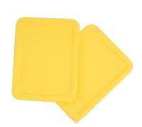 LUVCOSY 6 Cup Rectangle Silicone Storage Cover Lids Replacement for Pyrex 7211-PC Glass Bowls, (Container not Included) 2 Pack, Microwave, Dishwasher and Freezer Safe