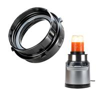 LUVCOSY Adapter Connection for Ninja BN401 Blender and Ball Wide-Mouth Mason Jars - Blend Directly in a Mason Jar Replace Plastic Cup, Dishwasher Safe, Accessory for Ninja Blender (Only Adapter)