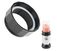 LUVCOSY - Adapter to connect a magic bullet blender and a wide mouth ball, blender attachment for smoothies and fruits, mix directly into a mason jar and replace the cup of