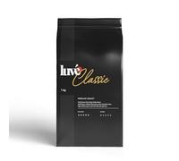 Luvé Classic Medium Roast Coffee Beans 1kg - 100% Arabica Whole Coffee Beans with Bold Flavour, Nutty Chocolate Foam & High Caffeine - Fresh Roasted UK