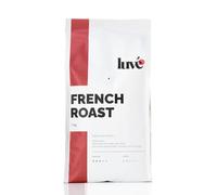 Luve French Roast Coffee Beans 1kg - Medium Dark Roast 100% Arabica - Fresh Roasted UK - Strong Whole Bean Coffee with Smoky Dark Chocolate & Citrus Notes - Smooth Crema