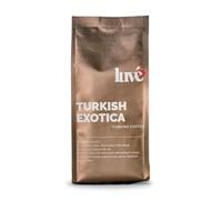 Luve Turkish Exotica 200g, Fresh Roasted in the UK, Spiced Hazelnut Chocolate, Medium Roast, Fine Ground, 100% Arabica Blend