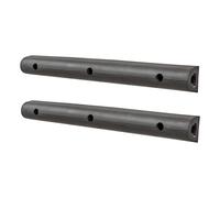 LUVERNE 2090616-2 20-Inch Universal Rubber Bumper Guard Protector Strips Loading Dock Rear Fender Pad Bump Stop, 2-Pack