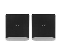 LUVERNE 250744 Rear Dually 20-Inch x 23-Inch Textured Rubber Mud Guards, Select Chevrolet Silverado, GMC Sierra 3500 HD