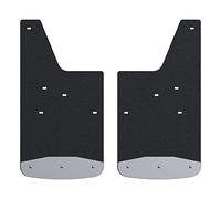 LUVERNE 251450 Front 12-Inch x 23-Inch Textured Rubber Mud Guards, Select Chevrolet Silverado 2500, 3500 HD