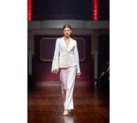 LuvForever Fashion Women's Riselienne - White 2-Piece Blazer Suit | Size: 10 LuvForever Fashion White 10