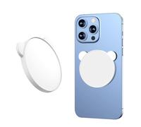 LUVI Magnetic Selfie Mirror for Back Camera Monitor Slim Cell Phone Convex Mirror Compatible with Magsafe for iPhone 16 15 14 13 12 Pro Max Plus for Selfies Vlogging 2.2"