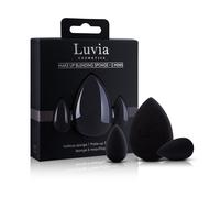 Luvia Cosmetics Brushes Accessories Black Sponge Set Classic Sponge 1 pce. + Mini Sponge 2 pcs.