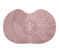 Luvia Silicone Makeup Brush Cleaning Mat with Suction Cup - Effective Brush Cleaning - Professional Makeup Brush Cleaner