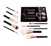 Luvia-Cosmetics Brushes Brush-SetEssential Brushes Set Black Face Definer 1 pce. + Prime Blush 1 pce. + Classic Contour 1 pce. + Prime Foundation 1 pce. + Blush XL 1 pce. + Fine Liner 1 pce. + Small C