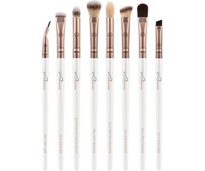 Luvia-Cosmetics Brushes Brush-SetPrime Vegan All Eye Want Wing Liner + Cream Shader + Eye Contour + Pointed Crease Brush + Soft Blender + Precision Blender + Smudger + Fine Liner