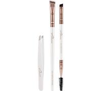 Luvia-Cosmetics Brushes Brush-SetPrime Vegan Prime Brow Kit Brow Duo + Brow Definer + Precision Tweezer
