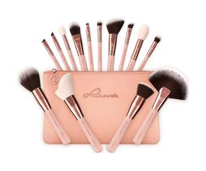 Luvia-Cosmetics Brushes Brush-SetRose Golden Vintage Set