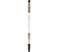 Luvia Professional Makeup Brush, Eyebrow Make-Up Brush, Eyebrow Brush, Flat Angled Brush, Multi-Function, Vegan Cosmetic Brush, 430 // Brow Duo - Elegance
