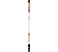 Luvia Professional Makeup Brush, Eyebrow Make-Up Brush, Eyebrow Brush, Flat Angled Brush, Multi-Function, Vegan Cosmetic Brush, 430 // Brow Duo - Elegance