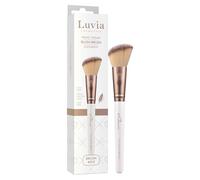 Luvia Cosmetics Luvia 213 Professional Makeup Brush Blush Bronzer Brush Angled Powder Brush Vegan Cosmetic Brush Elegance