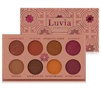 Luvia Matte & Glitter Eyeshadow Palette - Vegan Sunset Nova Eyeshadow - Sustainable Cosmetic - Microplastic and Fragrance Free