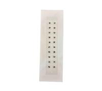LUVIVO 20/40pcs Crystals Ear Seeds Jewelry Portable Self-Adhesive Ear Seeding Reflexology Non-Invasive Acupuncture Ear Seeds Waterproof(L-20pcs)