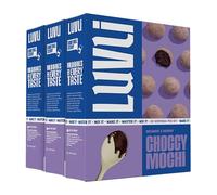 Luvli Choccy Mochi Dessert Kit - 3 x 262g | Chewy Chocolate-Filled Mochi | DIY Kit with 20 Servings Per Box | Soft, Decadent & Easy to Make