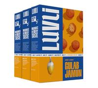 Luvli Gulab Jamun Dessert Mix - Easy to Make Authentic Indian Sweet | 3 x 270g Pack | Soft & Delicious