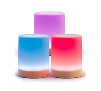 LuvLink Friendship Lamp v2 Extended WiFi Range - Simple Bluetooth Setup (Set of Three)