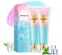 Luvra Niacinamide Whitening Toothpaste, Niacinamide Toothpaste, Natural Teeth Whitening Toothpastes, Deep Cleaning, Intensive Stain Removal, Gentle Mint, Fresh Breath, for Sensitive Teeth (2PCS)