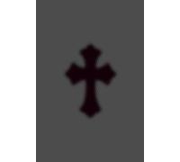 LuvSaraJane Grey Cross Journal (Y2K Aesthetic)