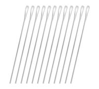 luvtree 12PCS 25.8cm Stainless Steel Stirrer Spoons - Reusable Long-Handled Coffee, Cocktail & Iced Tea Spoons. Dishwasher Safe