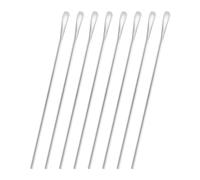 luvtree 8PCS 25.8cm Stainless Steel Stirrer Spoons - Reusable Long-Handled Coffee, Cocktail & Iced Tea Spoons. Dishwasher Safe