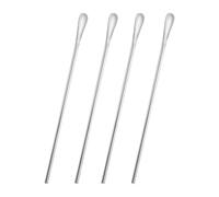 luvtree Set of 4 Stainless Steel 304 Reusable Mixing Spoons - 21.8 cm, Ideal for Stirring Coffee, Cocktails, Milk, Ice Cream, Juice, and Other Beverages - Perfect for Kitchen, Bar, and Party Use