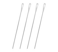 luvtree Set of 4 Stainless Steel 304 Reusable Mixing Spoons - 25.8 cm, Ideal for Stirring Coffee, Cocktails, Milk, Ice Cream, Juice, and Other Beverages - Perfect for Kitchen, Bar, and Party Use