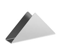 luvtree Silver 304 Stainless Steel Napkin Holders for Table,Metal Napkin Dispenser for Kitchen,Napkin Holder Freestanding,Tabletop Tissue Dispenser for Dining,Napkin Organizer Stand.1 Piece