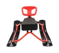 LUVYEK Snow Ski Bike, Exciting Adventure Sled with Steering Wheel & Comfortable PU Seat, Winter Outdoor Toy for Ages 5-18, Easy to Install