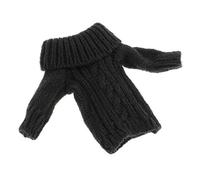 Luwecf 1/6 Scale Female Knit Oversized Sweater for 12inch Actin Figures, Black, 15.3cm