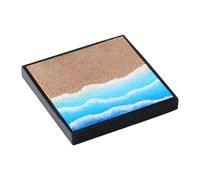 Luwecf 1/64 Scale Miniature Scene Model Model Train Scenery Ornament Beach Diorama