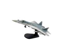 Luwecf 1:72 SU-57 Diecast Fighter Model with Display Stand for Shelf Bedroom Office