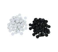 Luwecf 100 Pieces Go Pieces Stones Playing Gobang Chinese for Family Adults Teens