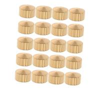 Luwecf 20 Pieces Clock Hand Nut Assortment Metal Components Grandfather Clock Parts