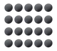 Luwecf 20Pcs Round Bases Hobby Bases for Miniature Painting Elegant Portable Hobbyist Tabletop Game Figure Display Stand 2.54 inch