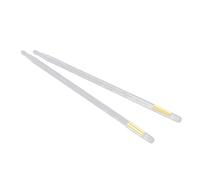 Luwecf 2pcs Luminous Drumsticks, Glow in The Dark Drumsticks, Night Light, 13 Color Changing for Drummers, gold, A
