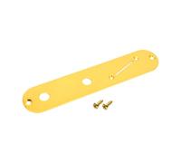 Luwecf 32mm Steel Control Plate Guitar Accessories Lightweight Electric Guitar Replacement Part for Live Performance Musicians, Gold