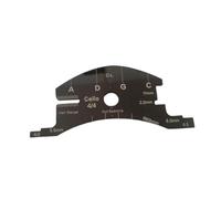 Luwecf 4/4 Cello Bridge Template Tool Professional Maintenance Making Fingerboard