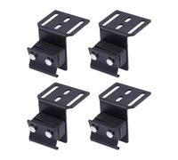 Luwecf 4Pcs Car Roof Rack Fixed Clips Professional Spare Parts Replace Mount Clamp